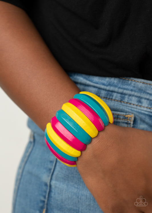 Colorfully Congo - Multi bracelet