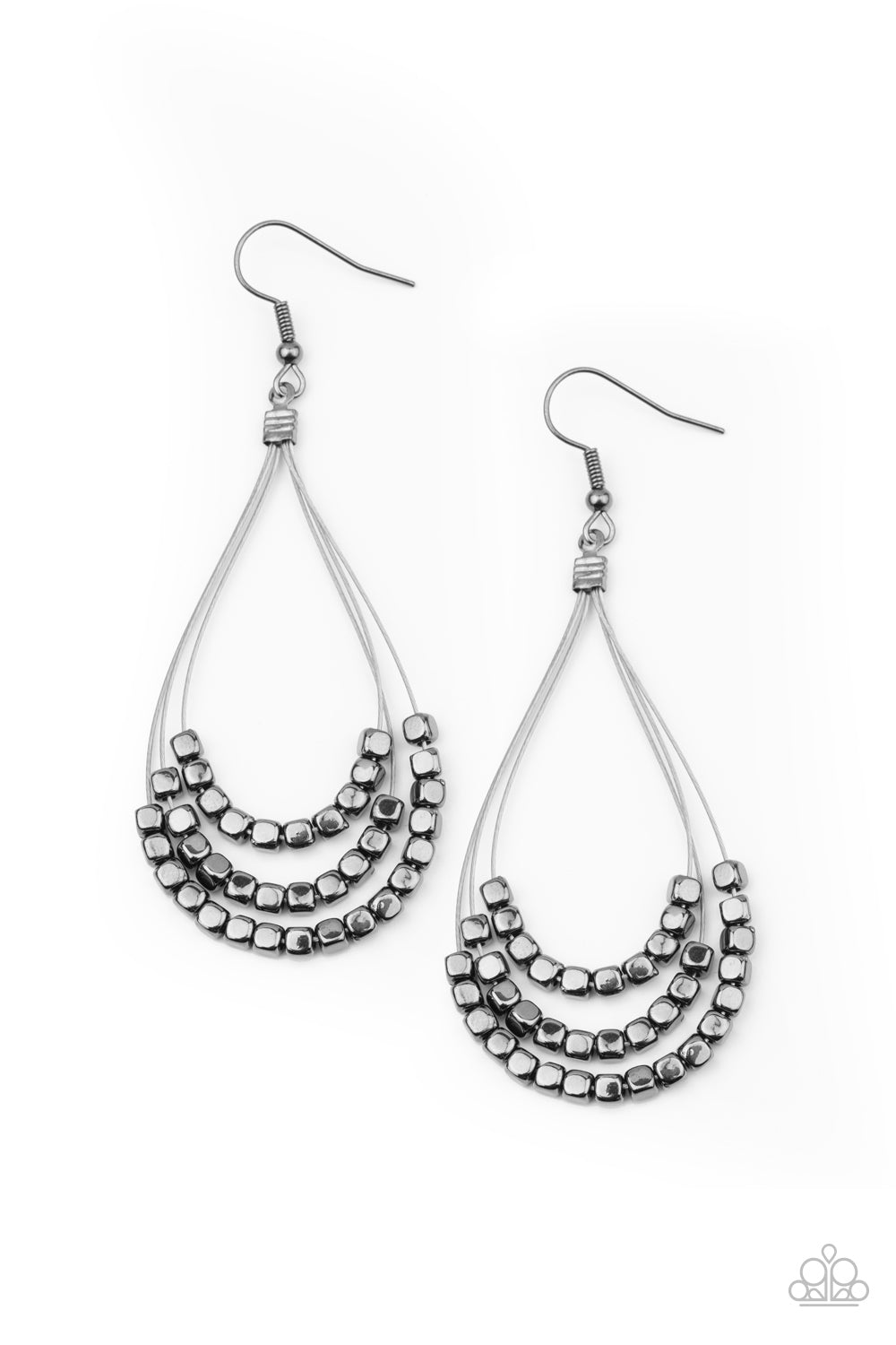 Off The Blocks Shimmer - Pendientes negros