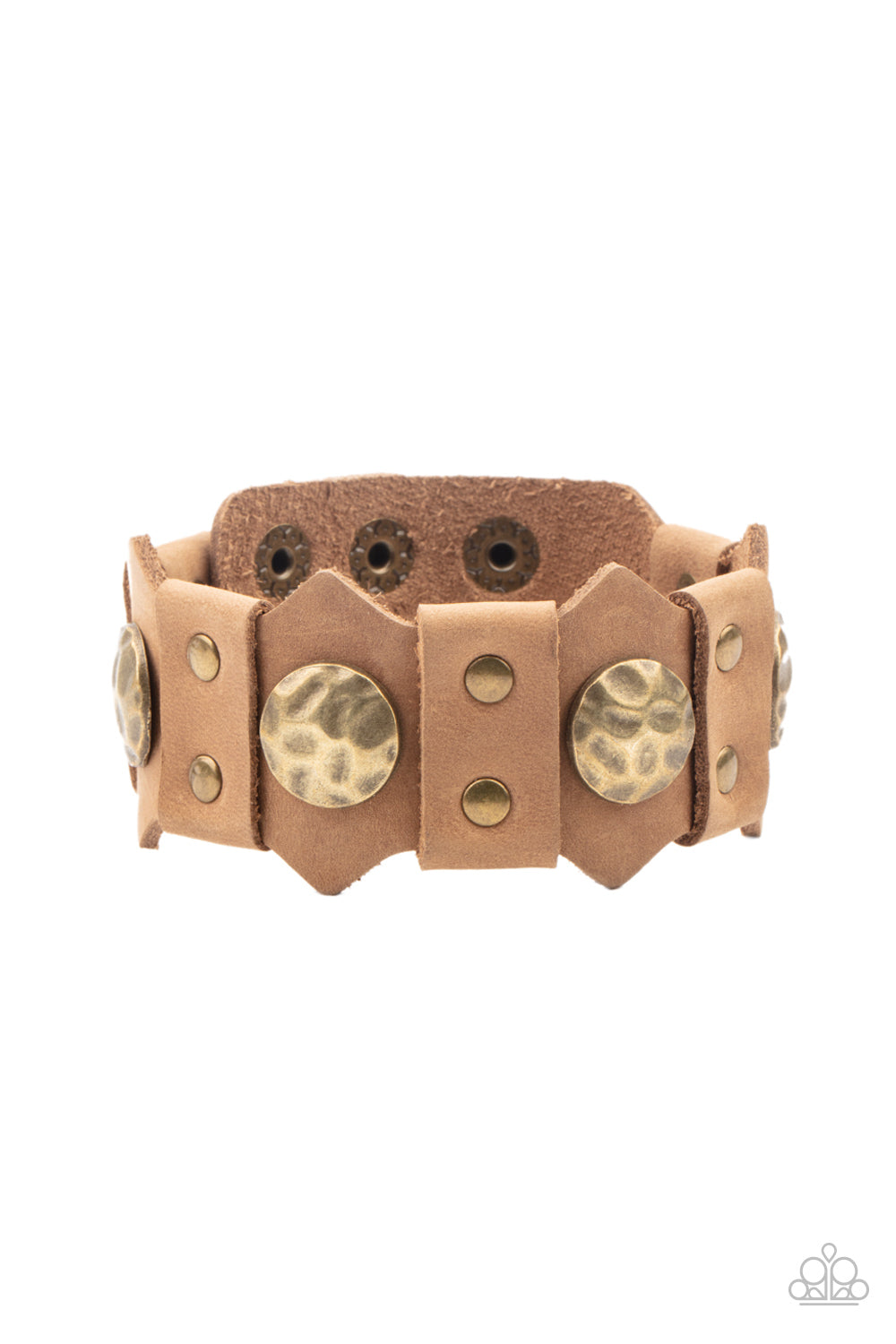 Pulsera marrón Electrified Edge