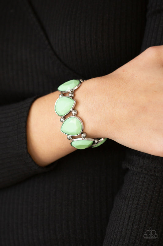 Flamboyant Tease - Green bracelet