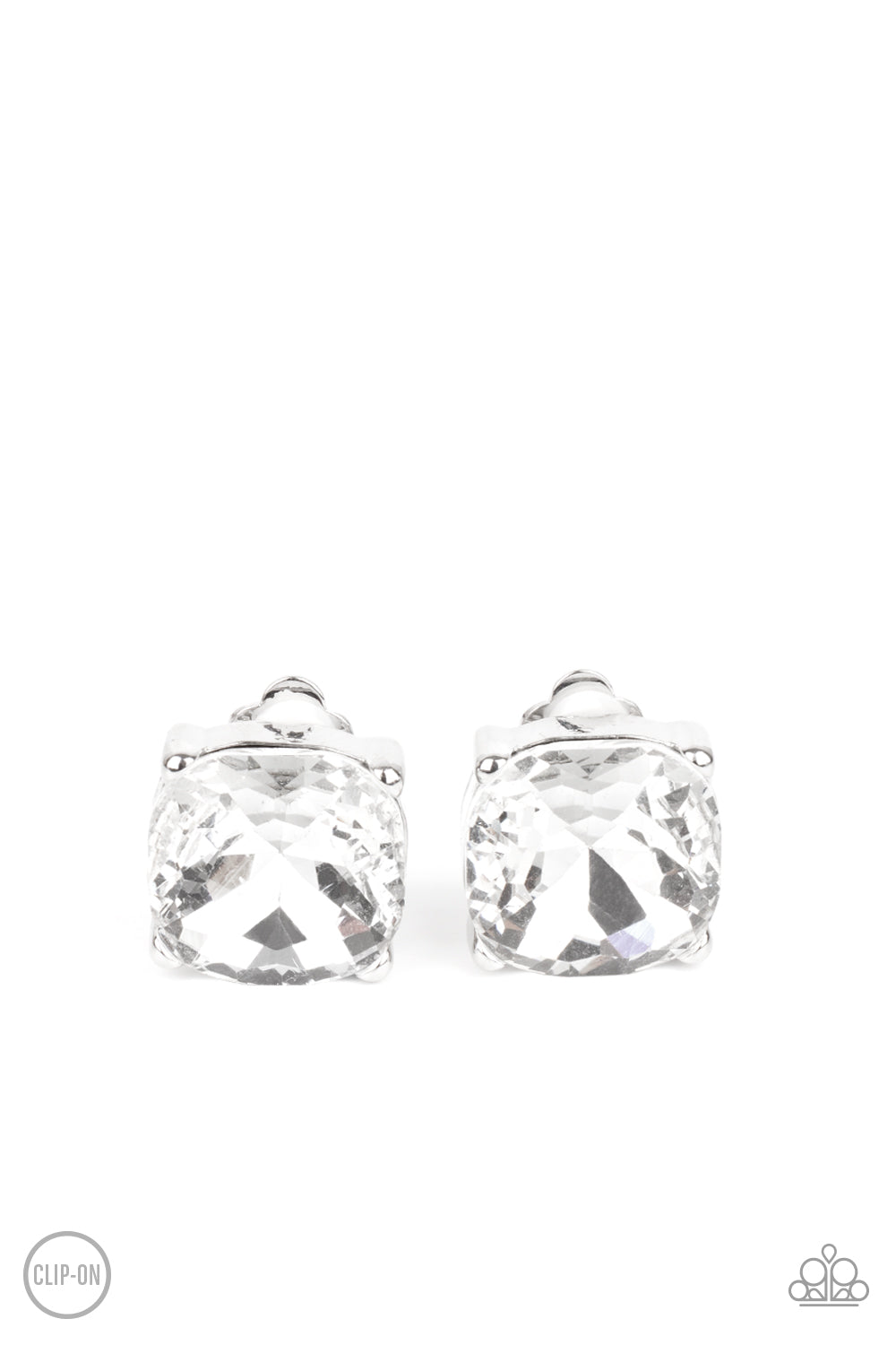 Pendientes blancos Bombshell Brilliance