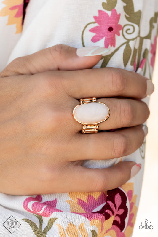 Mantra místico - Anillo de oro - solución de moda