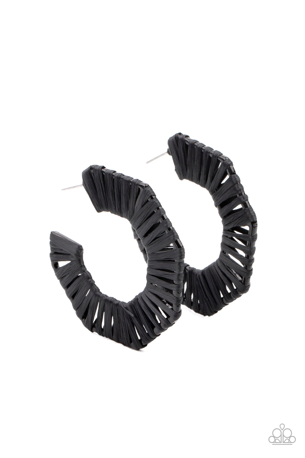 Pendientes negros Fabulously Fiesta