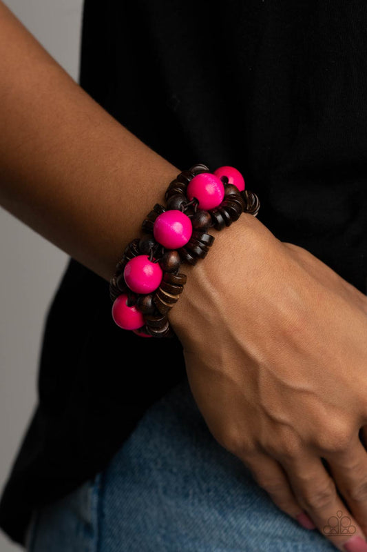 Tentaciones tropicales - Pulsera rosa