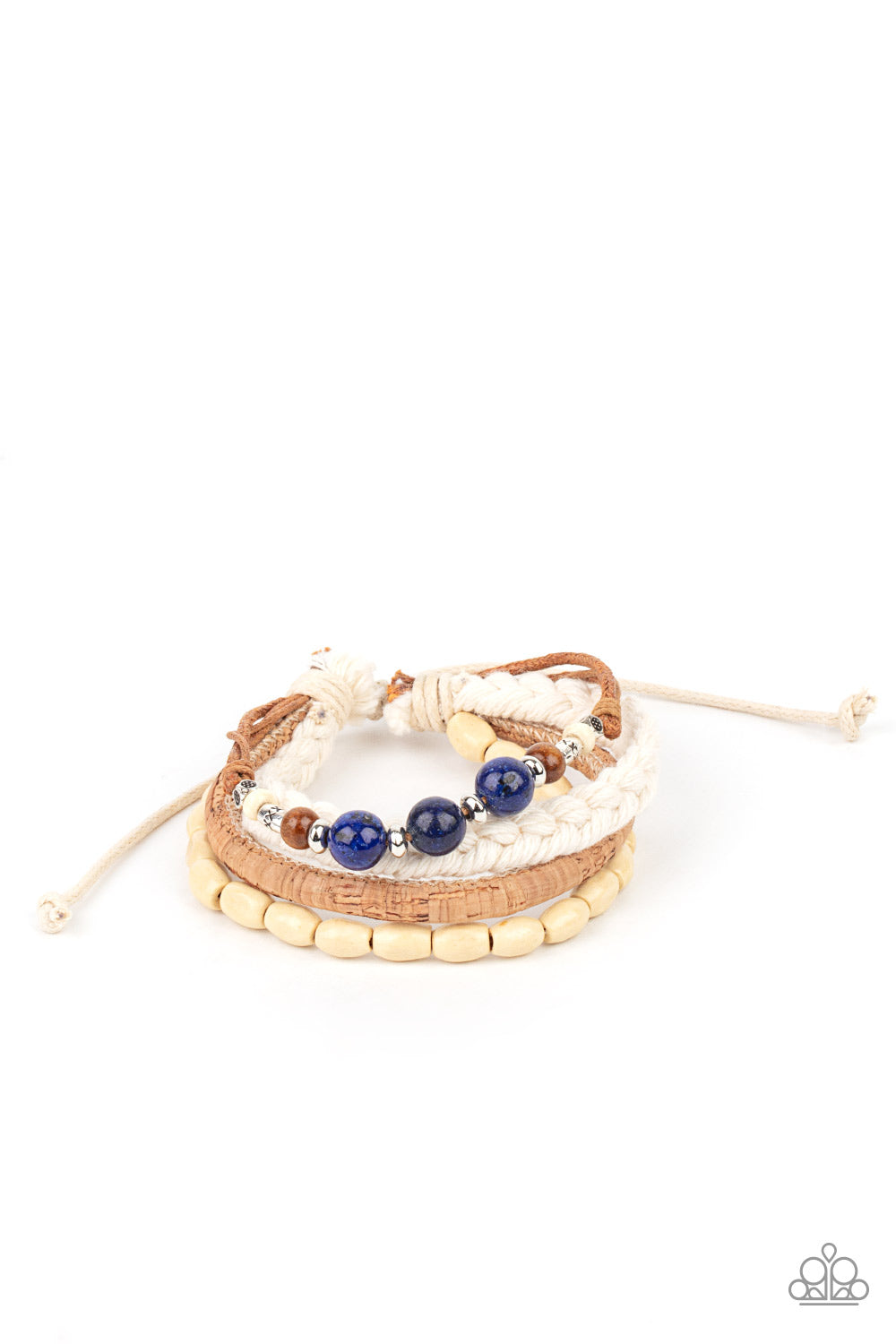 Natural-Born Navigator - Blue bracelet