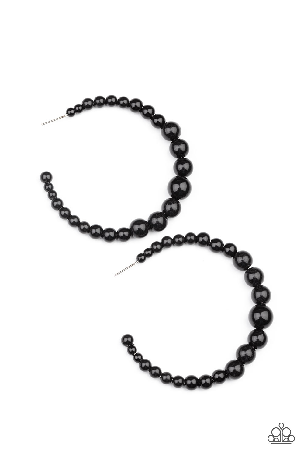 Graduada Glamour - Pendientes negros