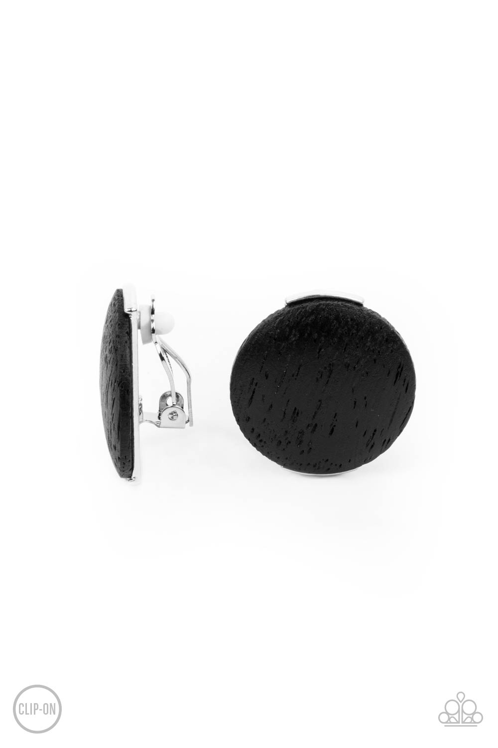 WOODWORK It - Black earrngs