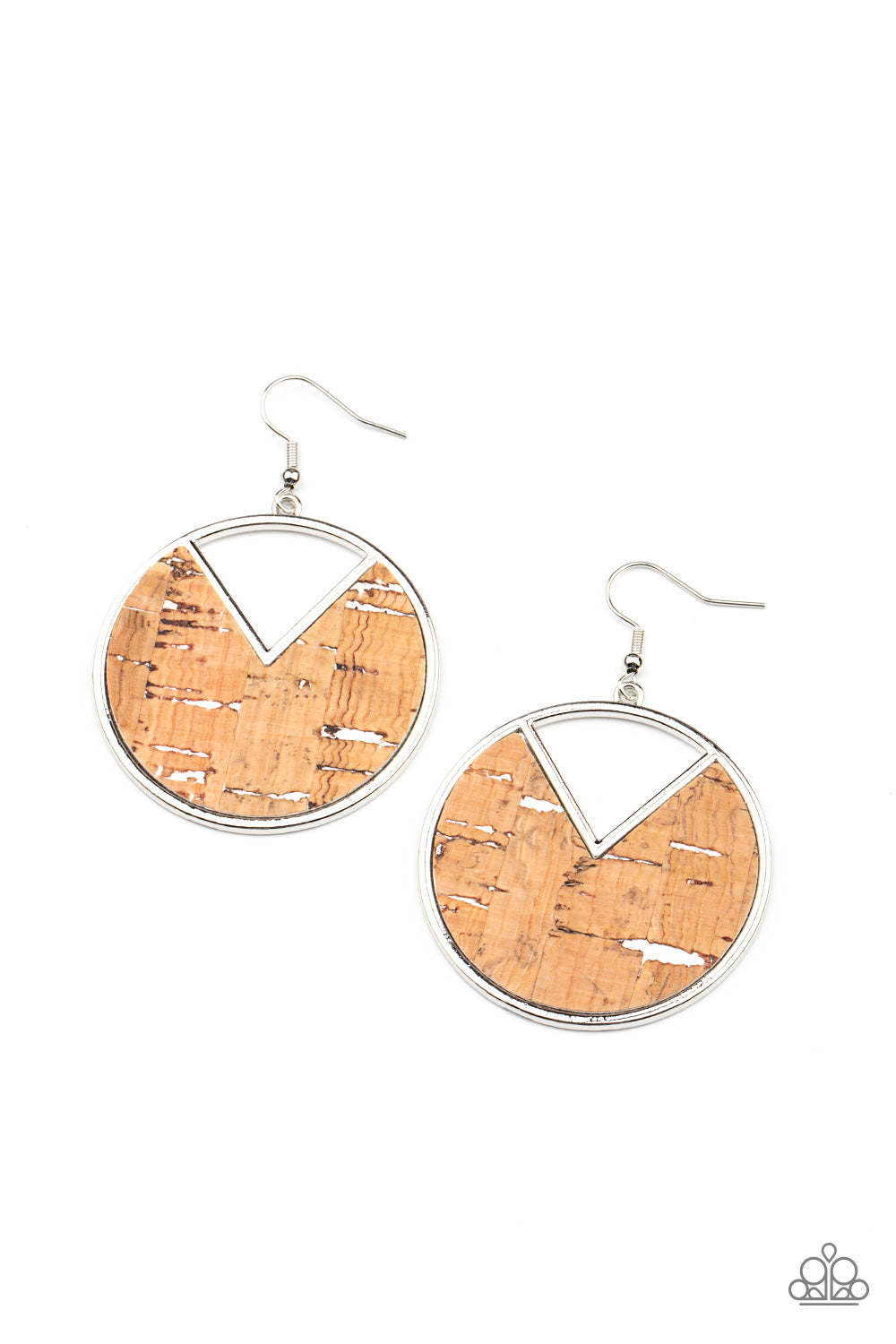 Nod to Nature - White- earrings