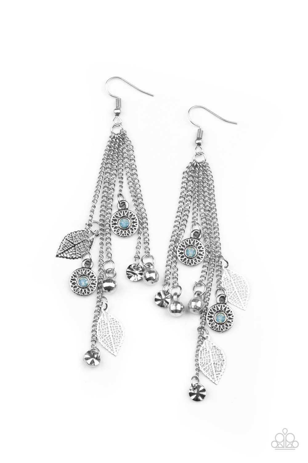 A Natural Charmer - Blue earrings