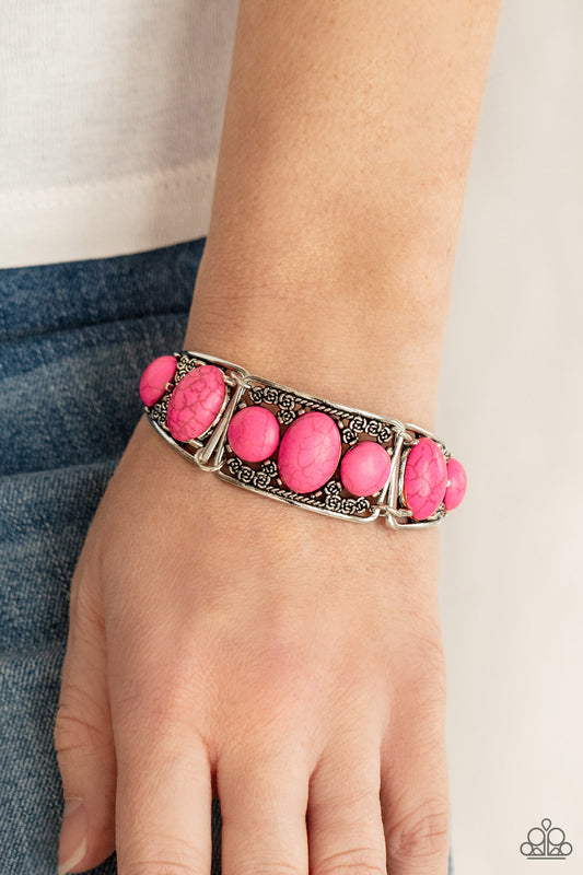 Pulsera rosa Southern Splendor