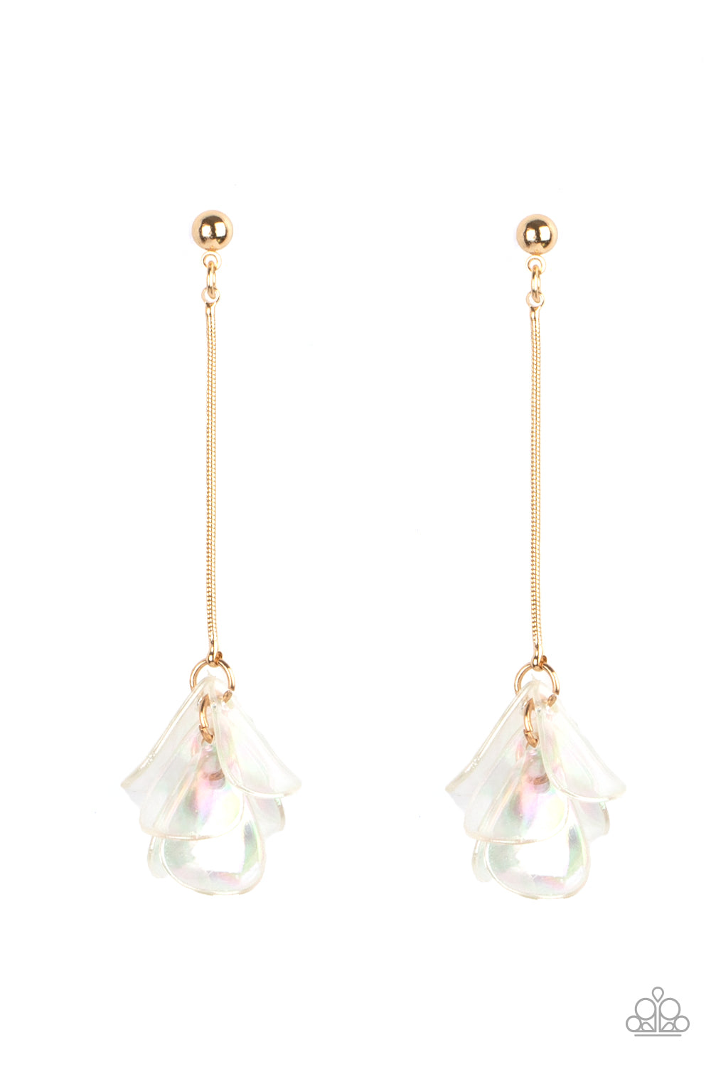 Keep Them In Suspense - Gold earrings