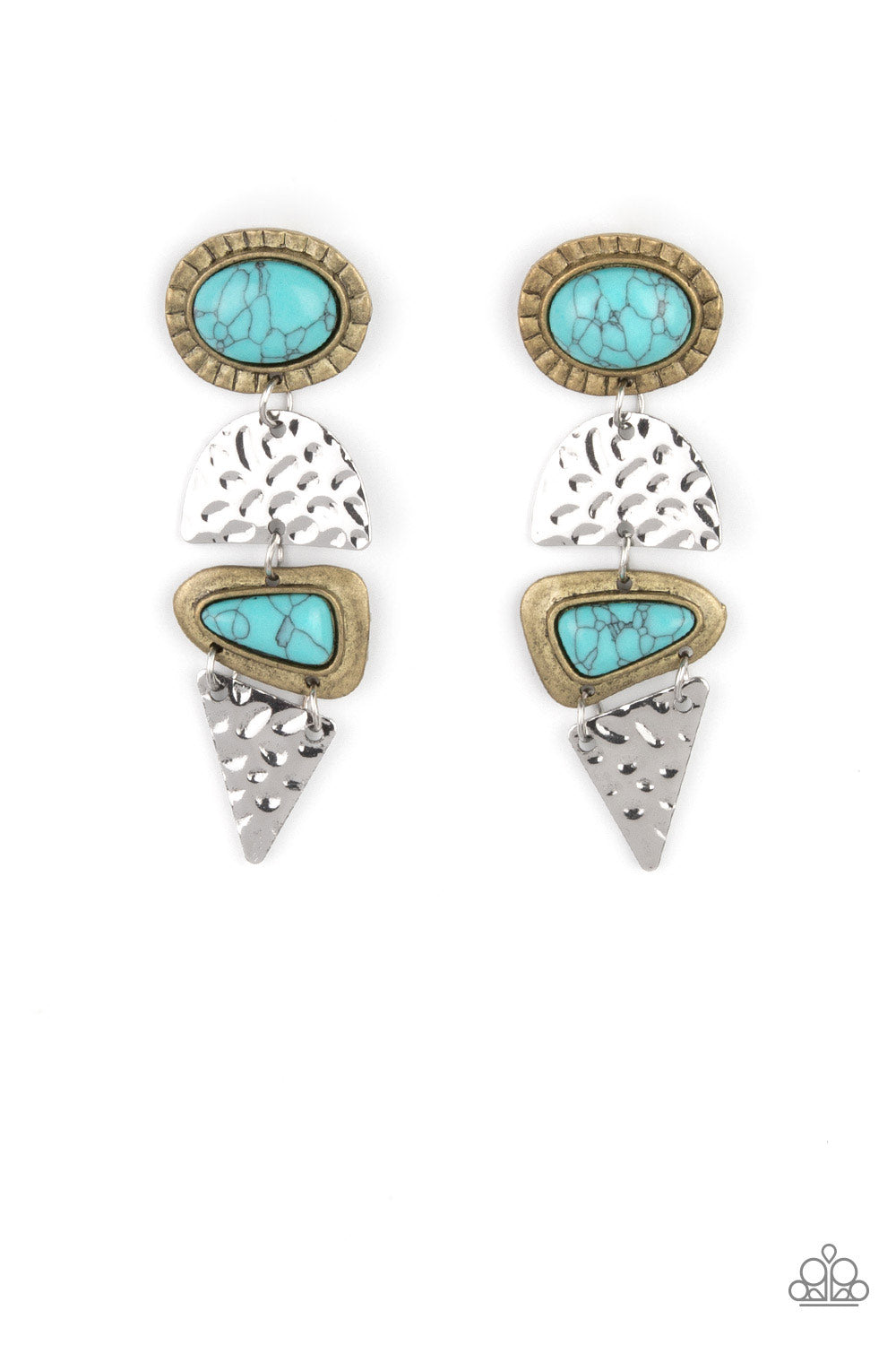 Earthy Extravagance - Multi earrings