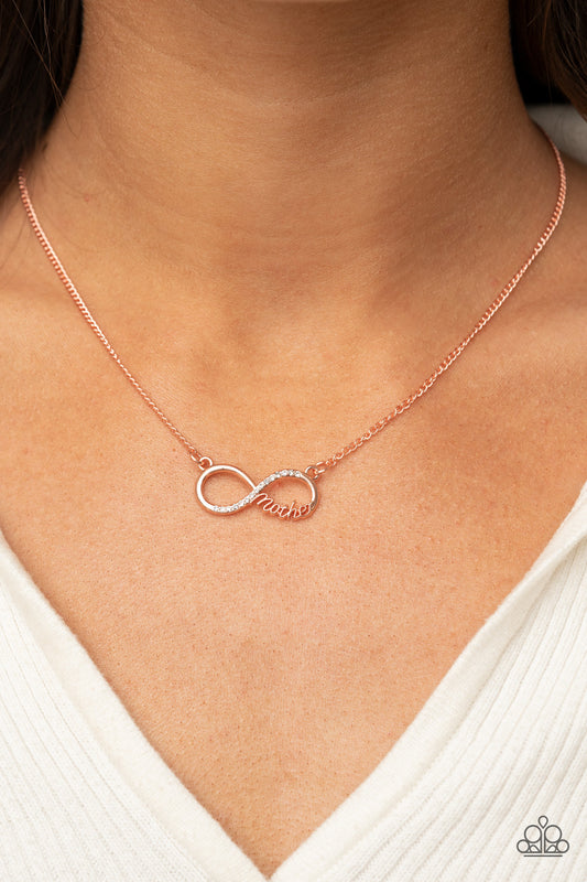 Por siempre tu mamá - Collar de cobre