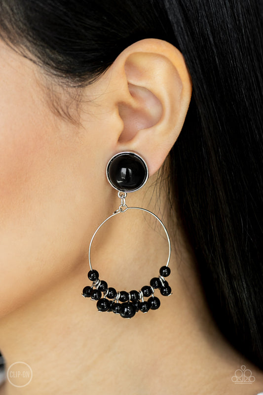 Cabaret Charm - Pendientes negros