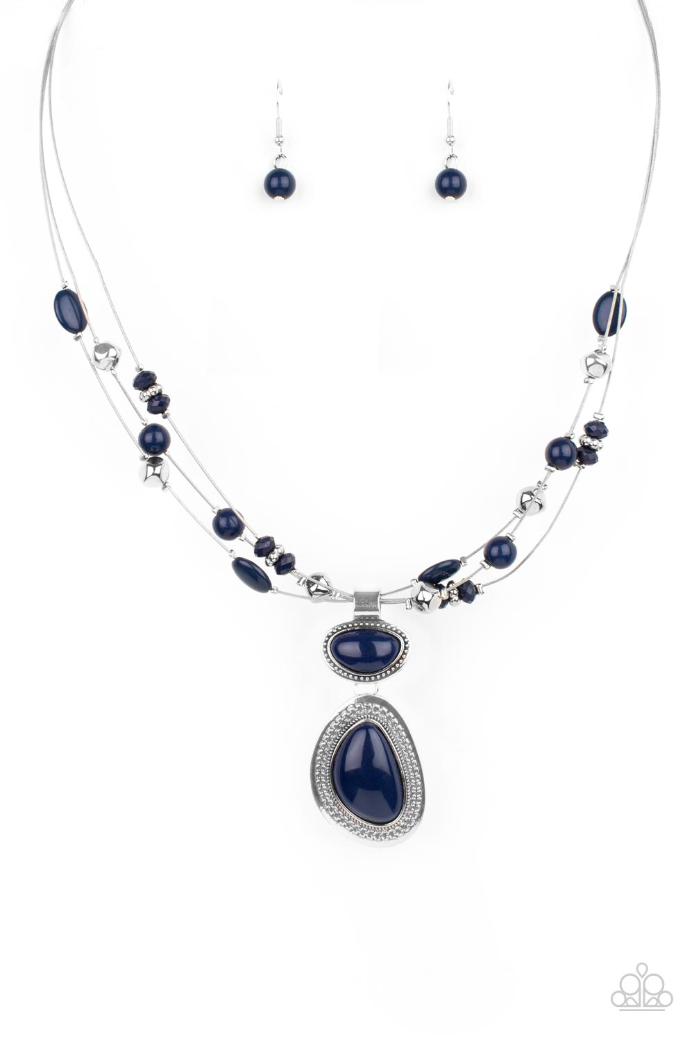 Discovering New Destinations - Blue necklace