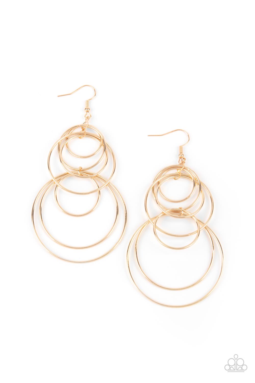 I Feel Dizzy - Gold earrings
