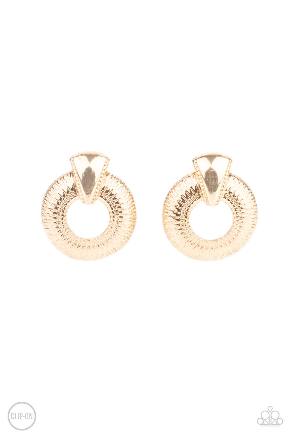 Industrial Innovator - Gold earrings