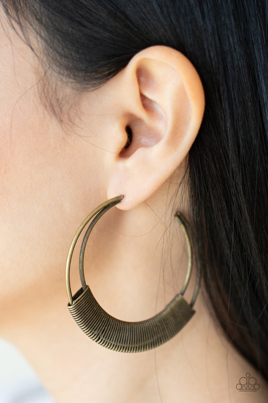 Artisan Attitude - Brass earrings