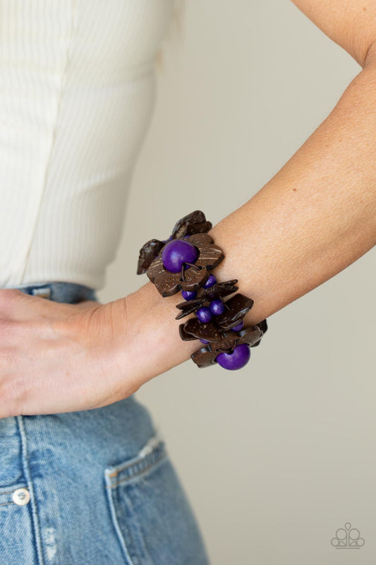Pulsera morada Manglar Mediterráneo