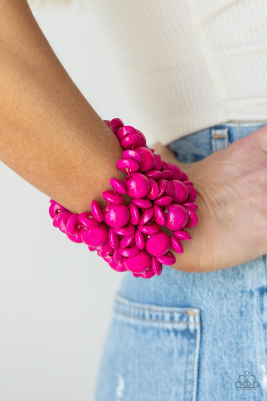 Island Mixer - Pulsera rosa