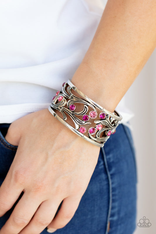 Mascarada de jardín - Pulsera rosa