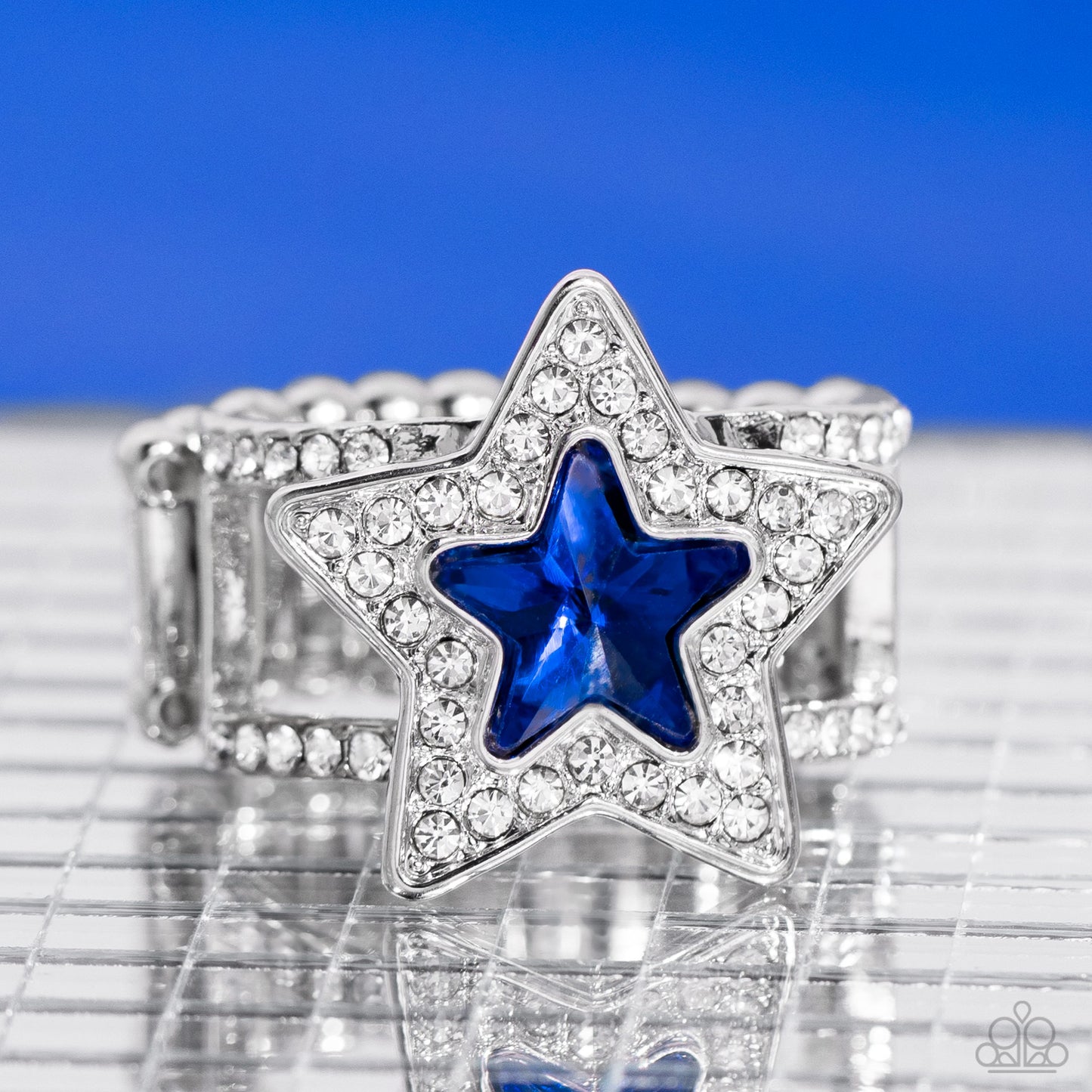 One Nation Under Sparkle - Blue ring