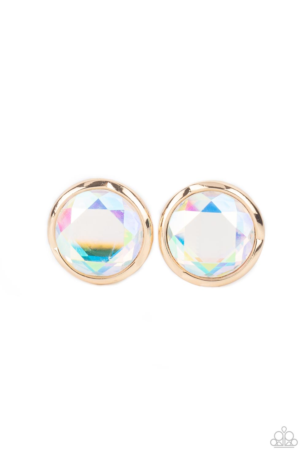Double-Take Twinkle - Gold earrings