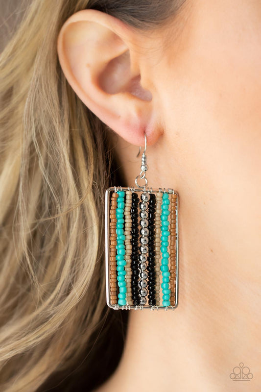 Beadwork Wonder - Pendientes negros