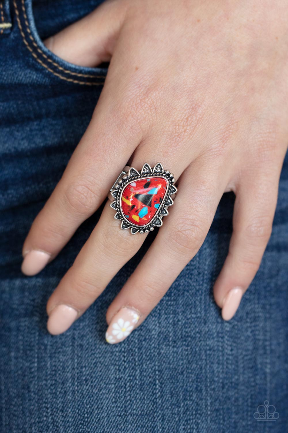 Adobe Sunrise - Anillo rojo