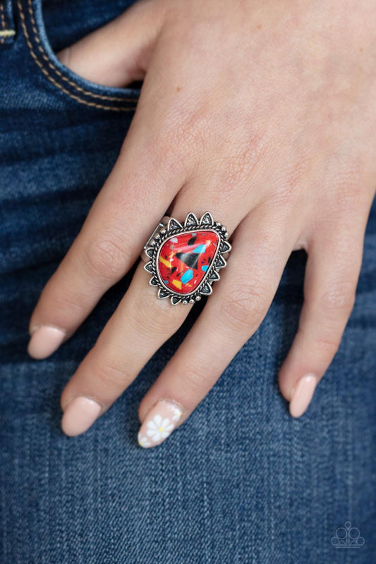 Adobe Sunrise - Anillo rojo