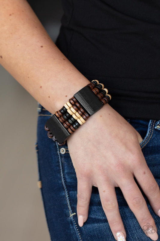 Atuendo de Aruba - Pulsera negra