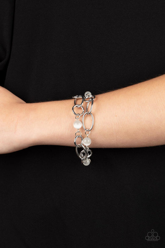 Deliciosamente soñadora - Pulsera blanca