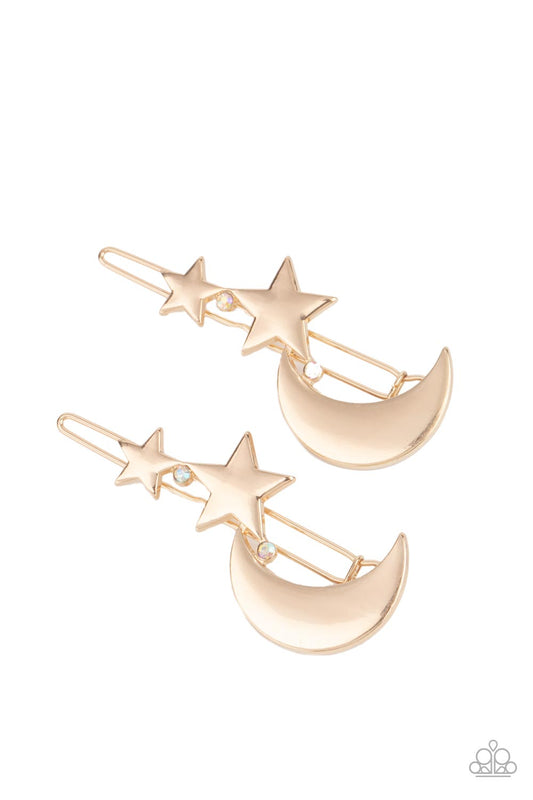 At First TWILIGHT - Gold hair accessories