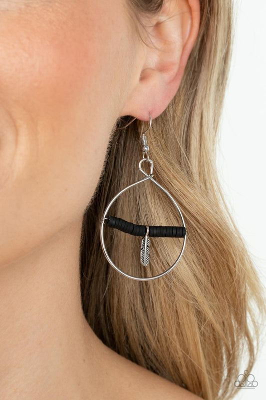 Free Bird Freedom - Pendientes negros