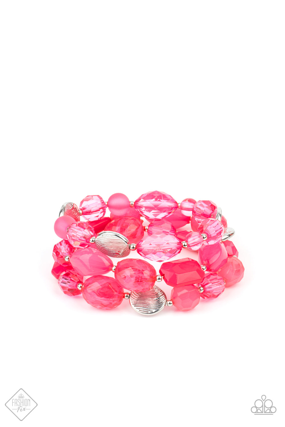 Oceanside Bliss: una solución de moda con pulseras rosas