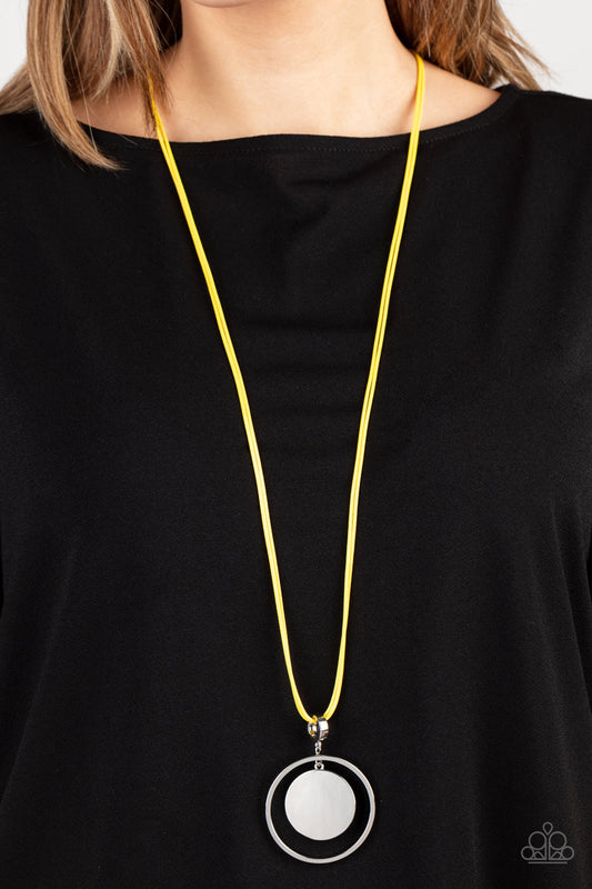 Rural Reflection - Yellow necklace