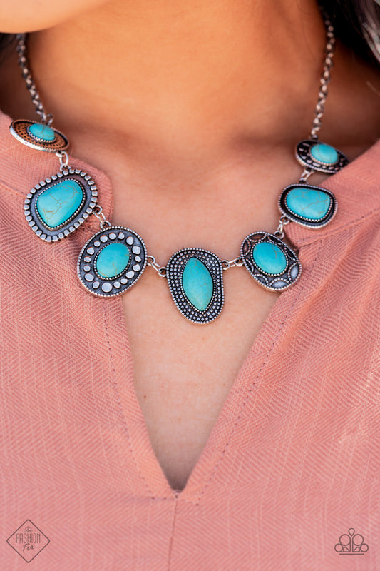 Albuquerque Artisan - Blue necklace (fashion fix oct 21')