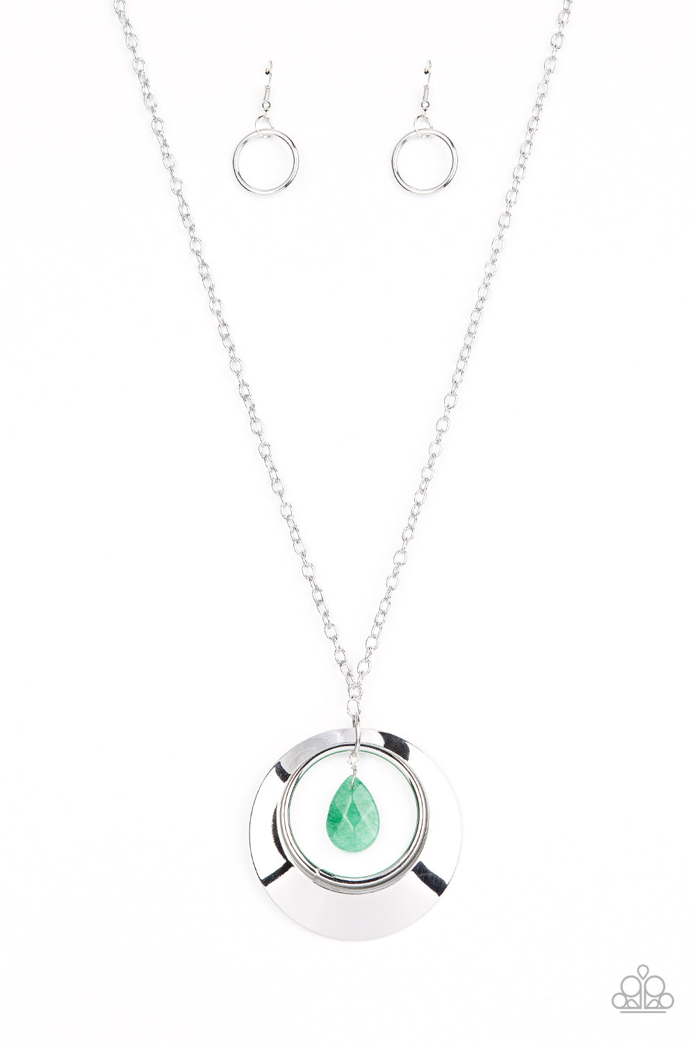 Inner Tranquility - green necklace