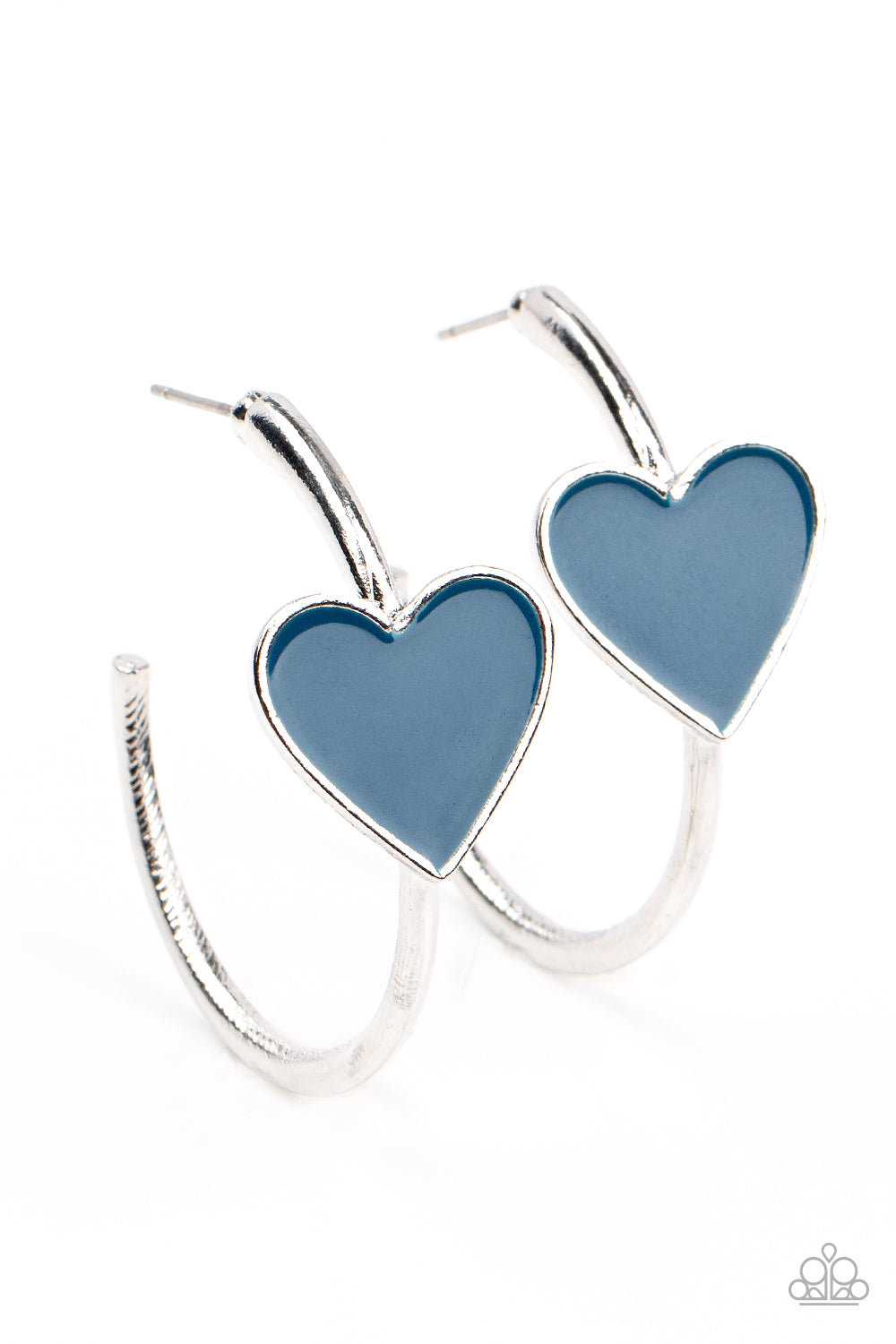 Kiss Up - Blue earrings