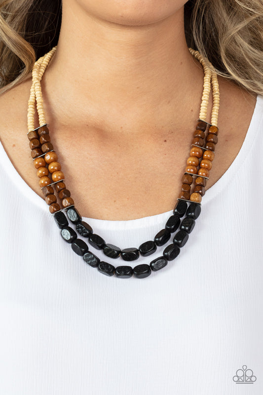 Bermuda Bellhop - Black necklace