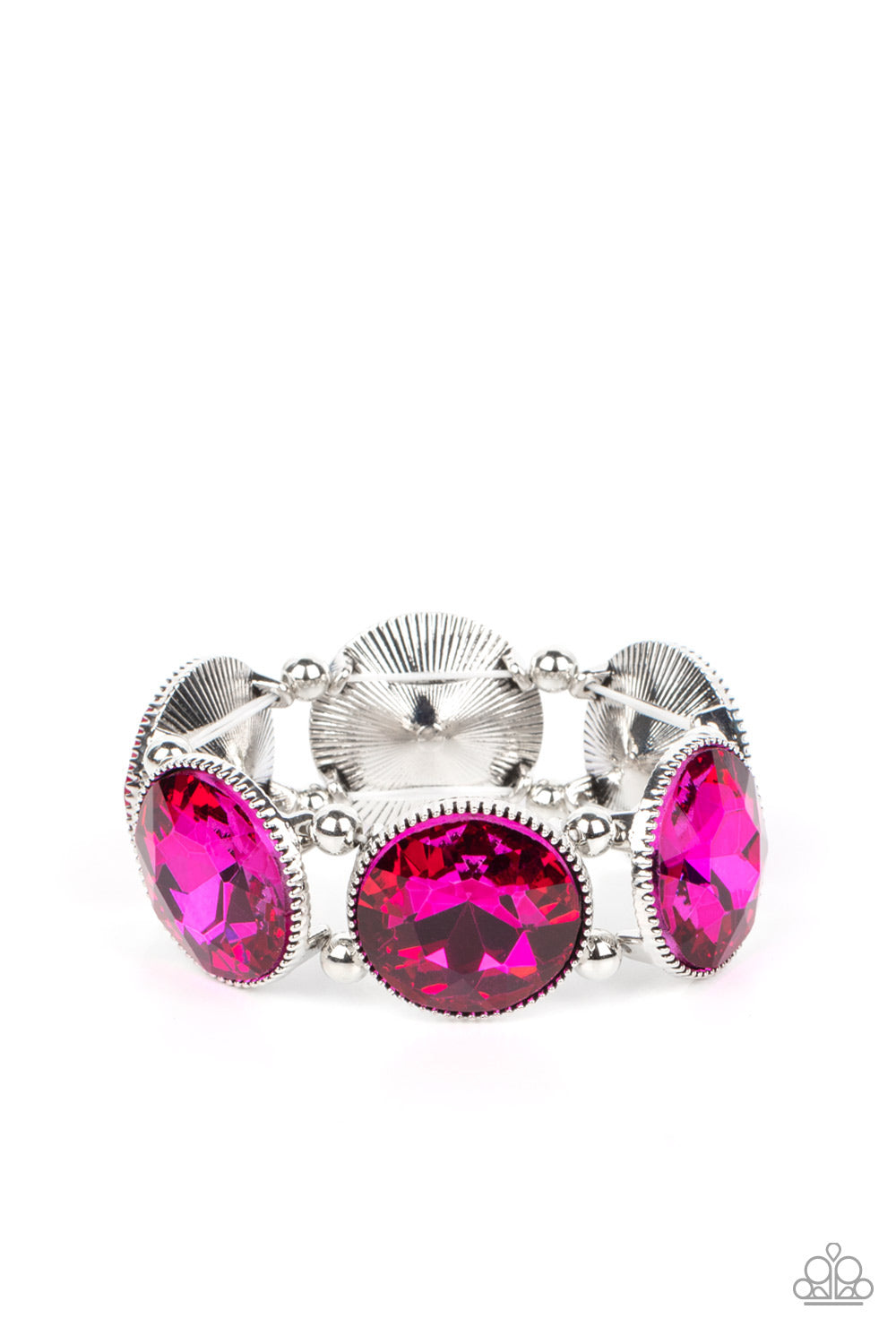 Pulsera rosa Powerhouse Hustle