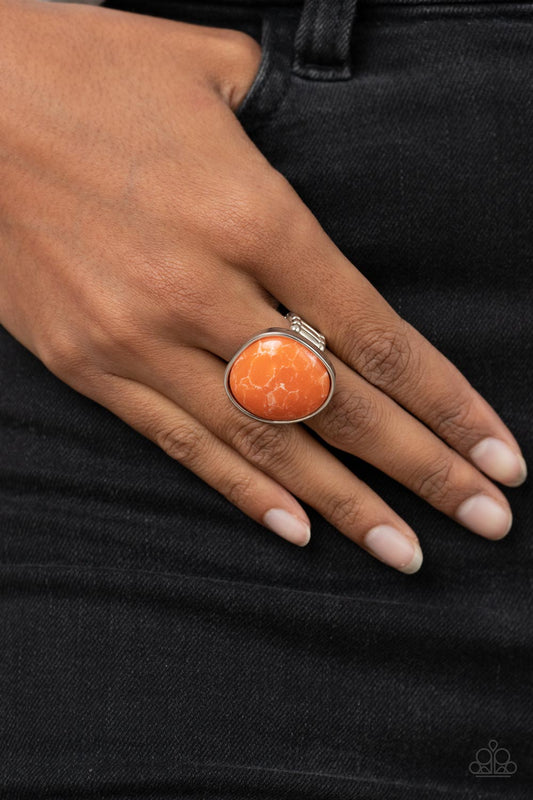 Aesthetically Authentic - Orange ring-
