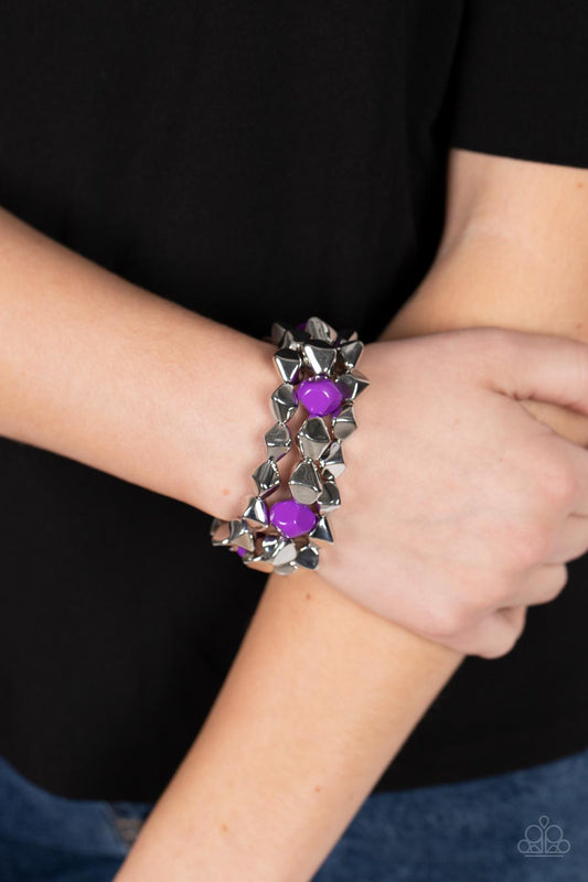 Una tenaz perfecta - Pulsera morada