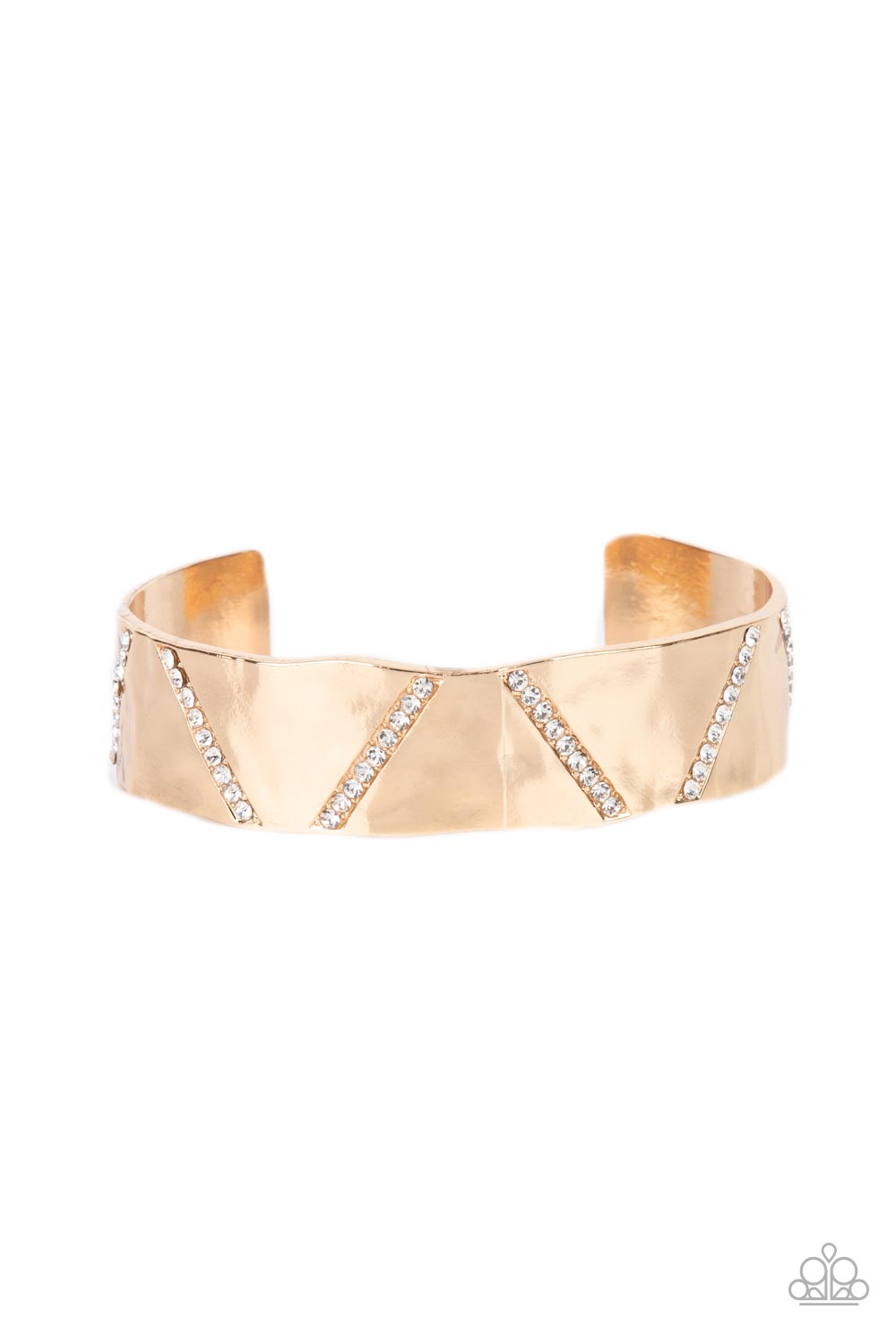 Couture Crusher - Gold bracelet