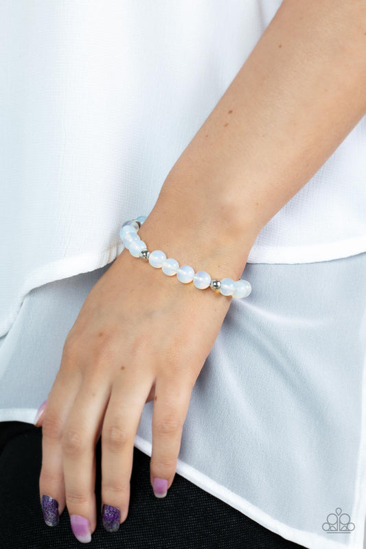 Por siempre y un SUEÑO - Pulsera blanca