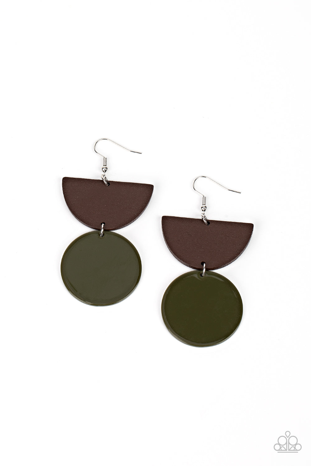 Beach Bistro - Green earrings