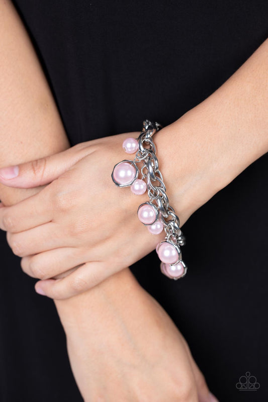 Opulencia en órbita - Pulsera rosa