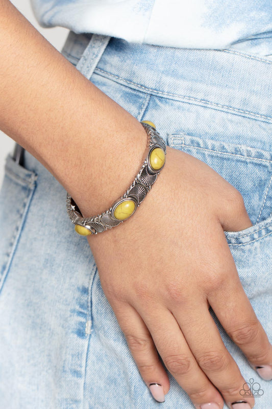 Desert Skyline - Pulsera verde
