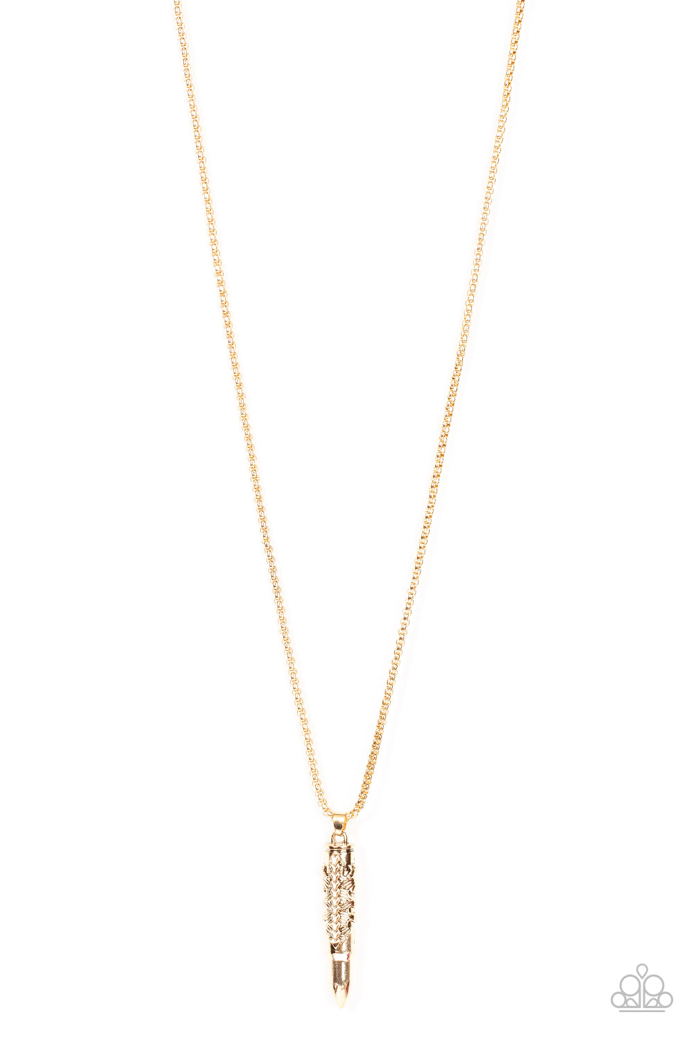 Mysterious Marksman - Gold necklace -