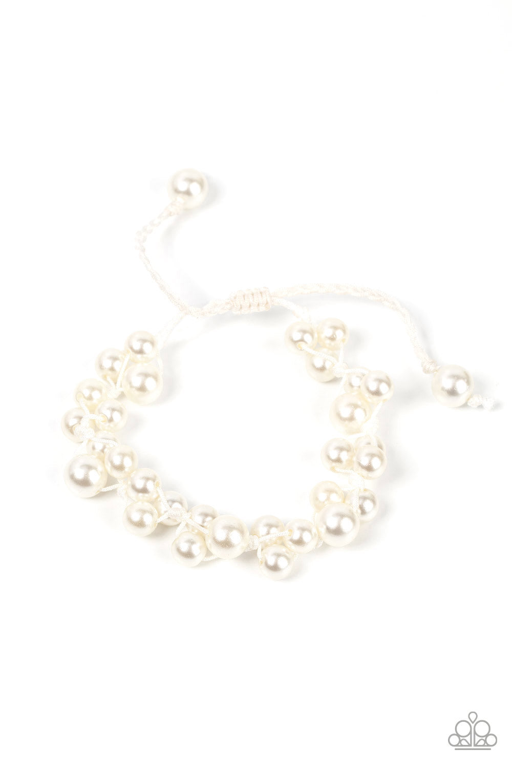 Pulsera blanca Vintage Versatility